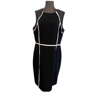 Studio One Women dress size 18 color Black and White